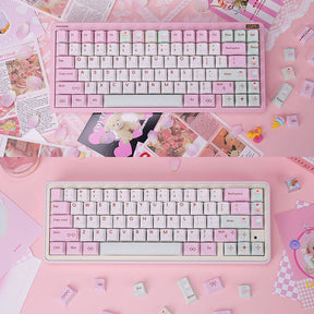 PIWIJOY Summer Dessert Cherry Proflie Keycap Set 146 Keys