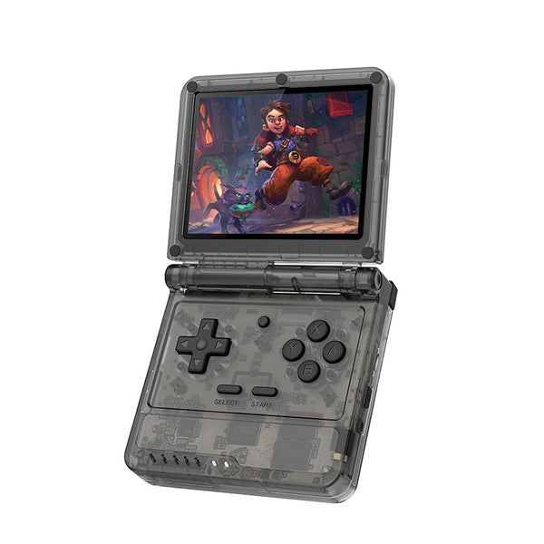 Powkiddy V90S Flip Handheld Game Console Linux System