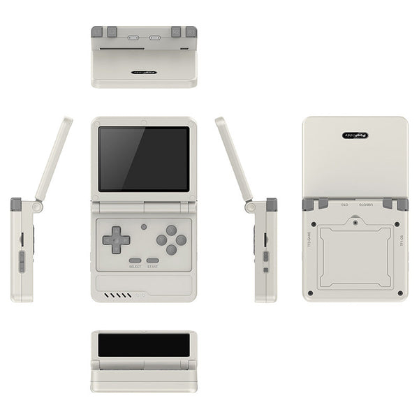 Powkiddy V90S Flip Handheld Game Console Linux System