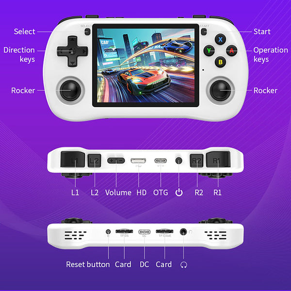 Powkiddy X35H Handheld Game Console Linux System