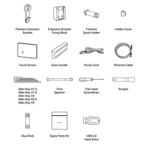 QIDI TECH PLUS4 3D Printer 600mm/S 370℃ High-temp