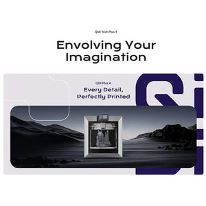 QIDI TECH PLUS4 3D Printer 600mm/S 370℃ High-temp