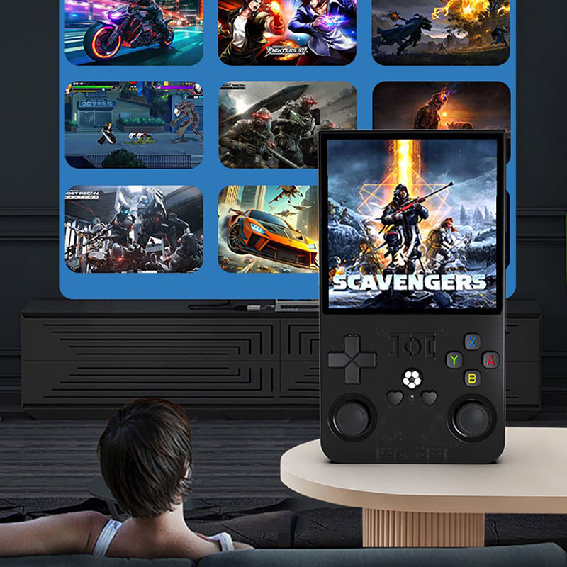 R36 Max Handheld Game Console with 4