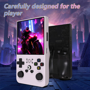 R36 Max Handheld Game Console with 4" Screen Linux System