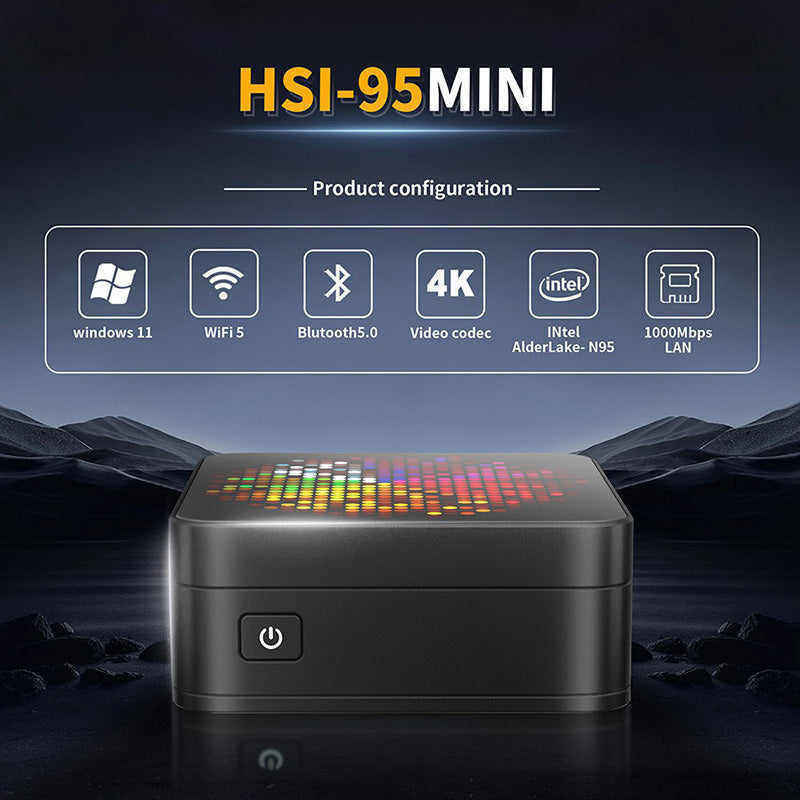 RUPA HSI-N95 Mini PC Intel N95