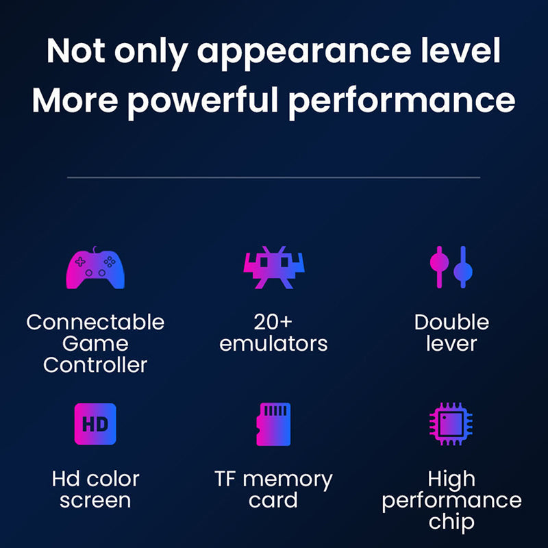 RX6H Handheld Game Console EmuELEC System