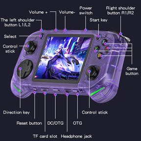 RX6H Handheld Game Console EmuELEC System