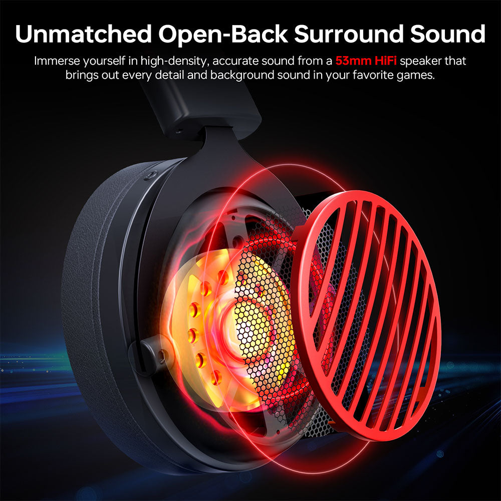 Redragon H540 7.1 Surround Sound Open-Back Wired Gaming Headset