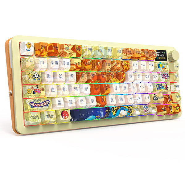 Redragon K708 Pro Tri-Mode Mechanical Keyboard with Screen