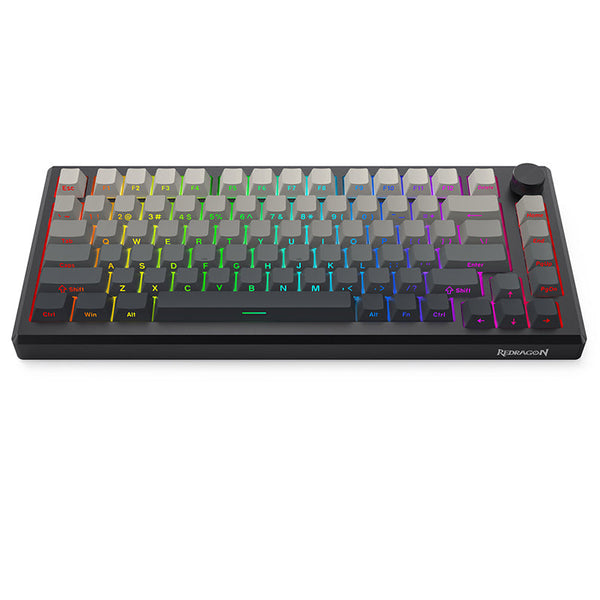 Redragon K732 Series Tri-Mode Aluminum Mechanical Keyboard with Knob