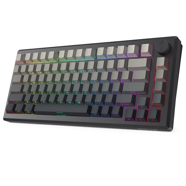 Redragon K732 Series Tri-Mode Aluminum Mechanical Keyboard with Knob