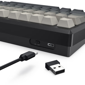 Redragon K732 Series Tri-Mode Aluminum Mechanical Keyboard with Knob