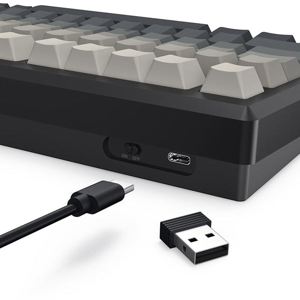 Redragon K732 Series Tri-Mode Aluminum Mechanical Keyboard with Knob