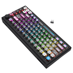 Redragon K732 Series Tri-Mode Aluminum Mechanical Keyboard with Knob