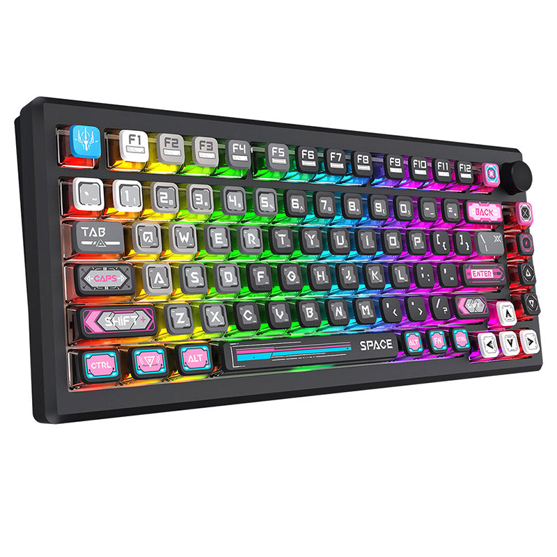 Redragon K732 Series Tri-Mode Aluminum Mechanical Keyboard with Knob