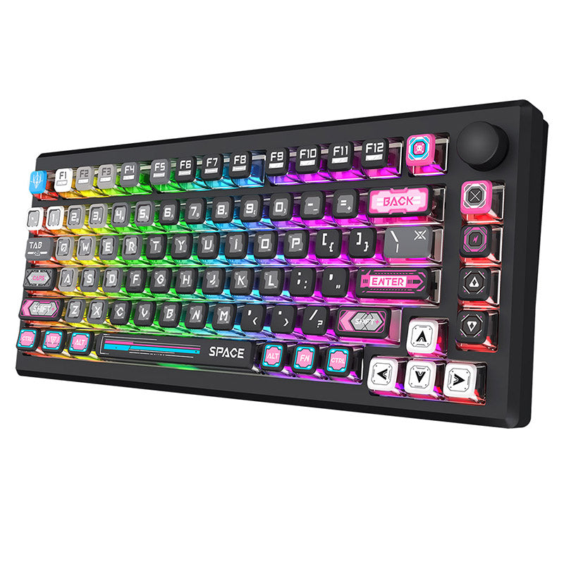 Redragon K732 Series Tri-Mode Aluminum Mechanical Keyboard with Knob