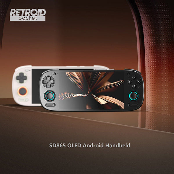Retroid Pocket 5 Game Console SD865 AMOLED Android Handheld