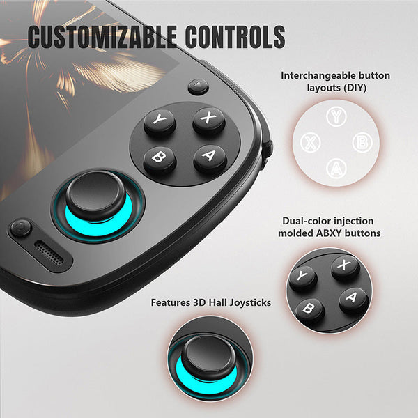 Retroid Pocket 5 Game Console SD865 AMOLED Android Handheld