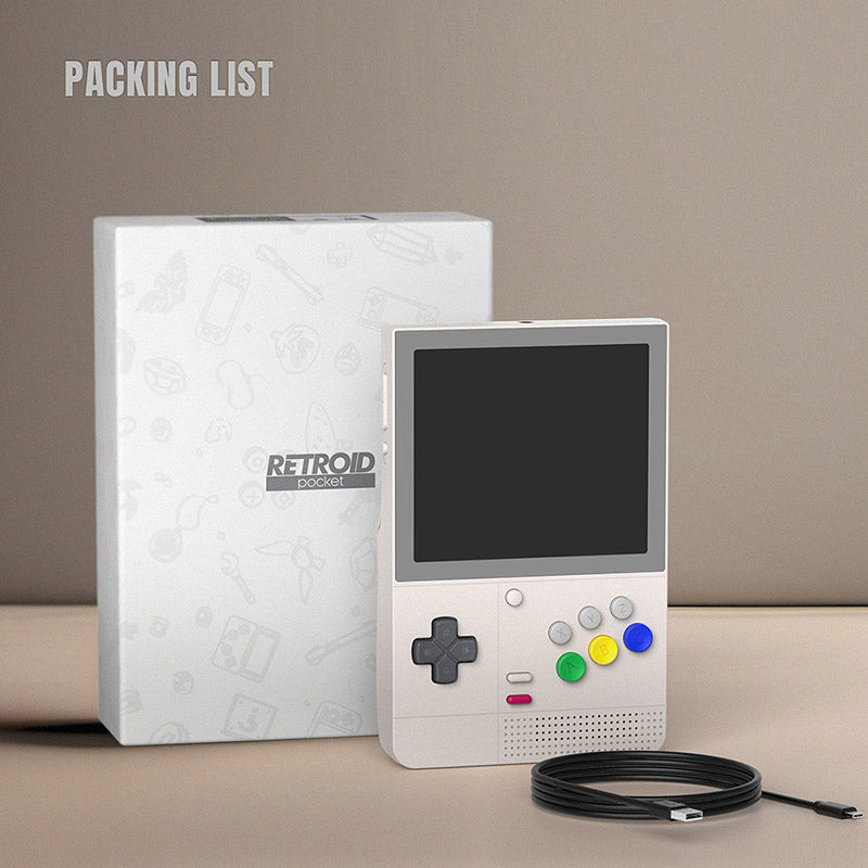 Retroid Pocket Classic Game Console Android 3.92" AMOLED Screen