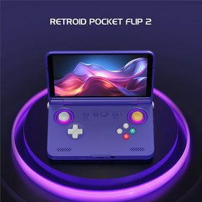 Retroid Pocket Flip 2 Game Console Android 5.5" AMOLED Screen