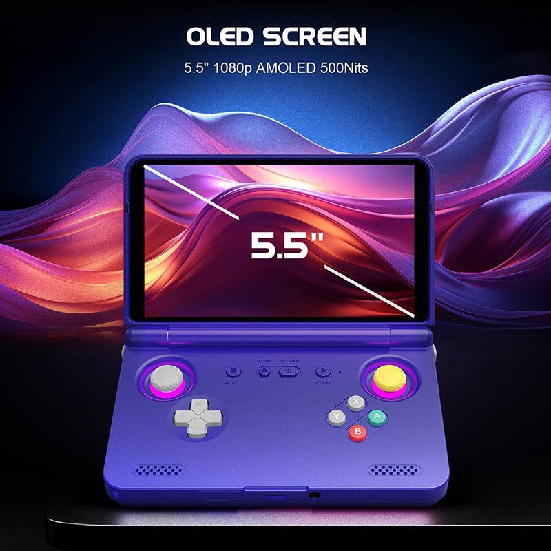 Retroid Pocket Flip 2 Game Console Android 5.5" AMOLED Screen