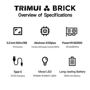 TRIMUI Brick Handheld Game Console