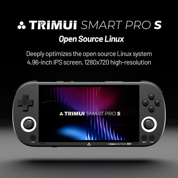 Trimui Smart Pro S Handheld Retro Game Console Upgrade Performance