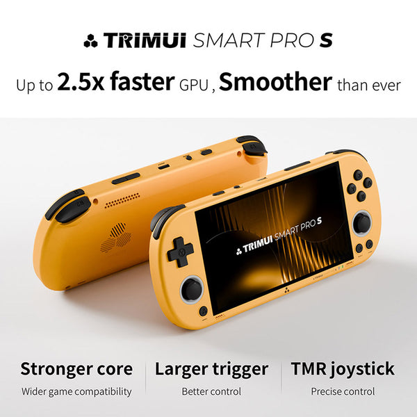 Trimui Smart Pro S Handheld Retro Game Console Upgrade Performance