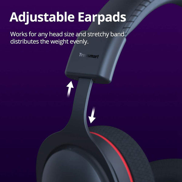 Tronsmart Sounfii G10 Wired Gaming Headset with Flip Mic Volume Wheel