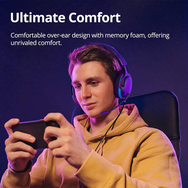 Tronsmart Sounfii G10 Wired Gaming Headset with Flip Mic Volume Wheel