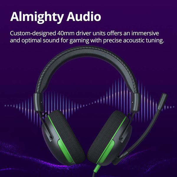 Tronsmart Sounfii G10 Wired Gaming Headset with Flip Mic Volume Wheel