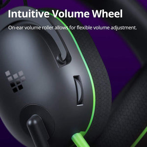 Tronsmart Sounfii G10 Wired Gaming Headset with Flip Mic Volume Wheel