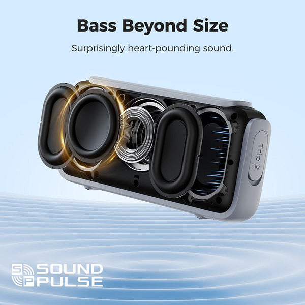 Tronsmart Trip 2 Portable Outdoor Bluetooth Speaker 20H Playtime