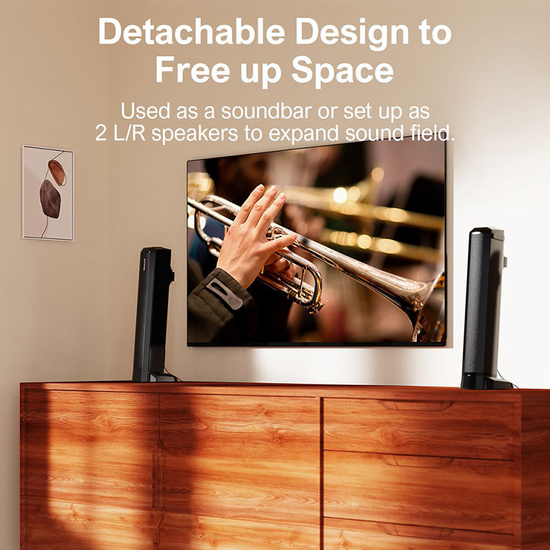 Ultimea Apollo S40 2.2CH Soundbar for TV Devices Detachable Design