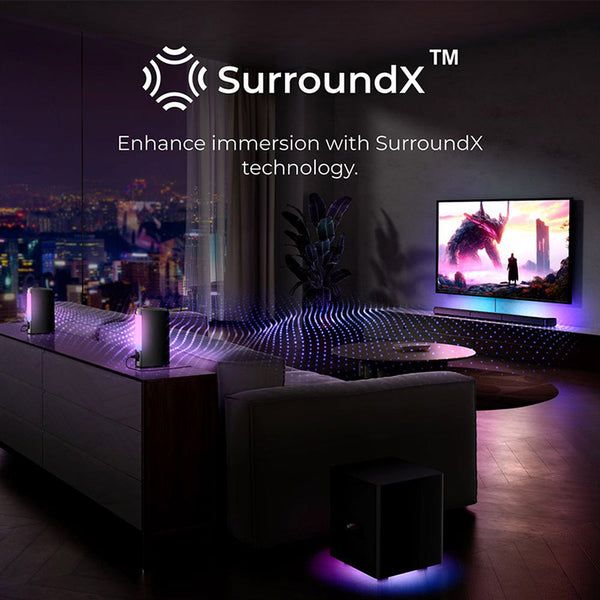 Ultimea Apollo S70 Ultra 7.1 Ch RGB Detachable Soundbar Subwoofer Speaker