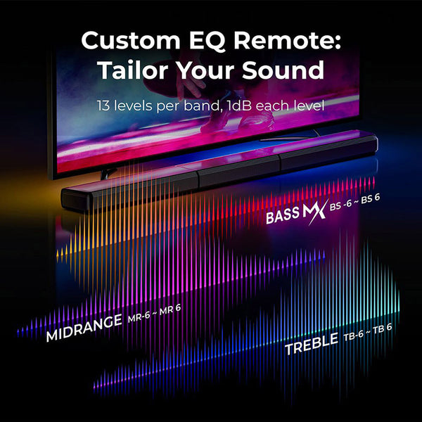 Ultimea Apollo S70 Ultra 7.1 Ch RGB Detachable Soundbar Subwoofer Speaker