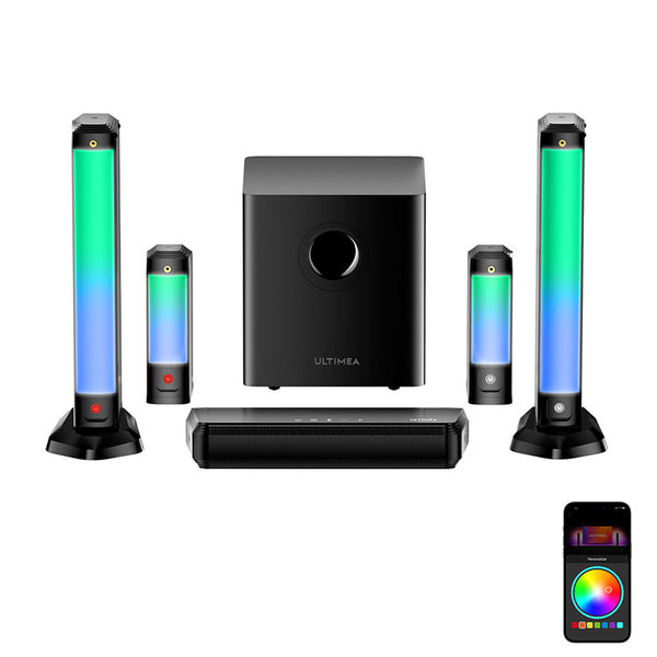 Ultimea Apollo S70 Ultra 7.1 Ch RGB Detachable Soundbar Subwoofer Speaker