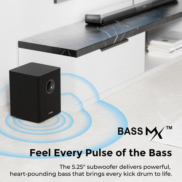 Ultimea Apollo S80 5.1 Channel Soundbar with Dolby Atmos & RGB Lighting