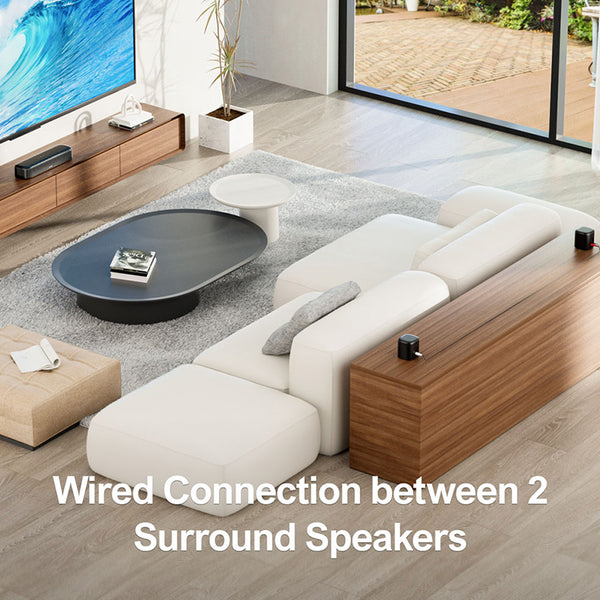 Ultimea Aura A30 5.1 Ch Soundbar with Virtual Surround & BassMX Subwoofer