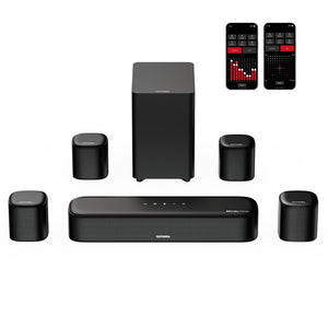 Ultimea Aura A60 7.1 Ch Dolby Atmos Soundbar with Voice Control