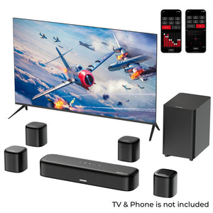 Ultimea Aura A60 7.1 Ch Dolby Atmos Soundbar with Voice Control