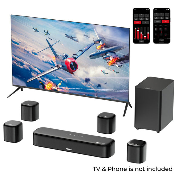Ultimea Aura A60 7.1 Ch Dolby Atmos Soundbar with Voice Control