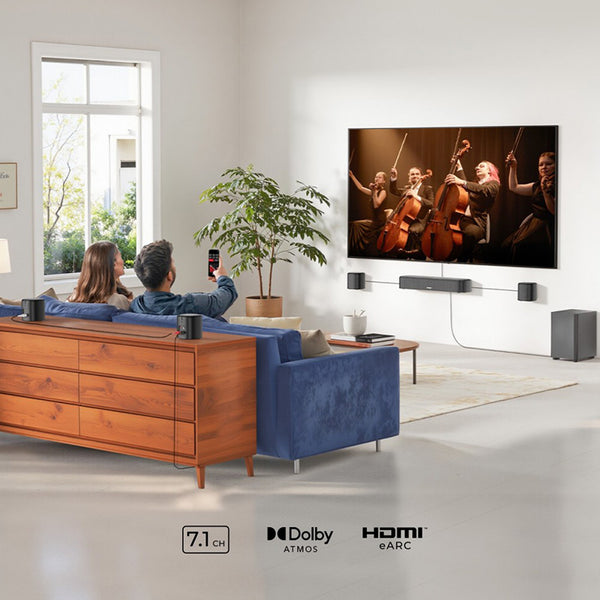Ultimea Aura A60 7.1 Ch Dolby Atmos Soundbar with Voice Control
