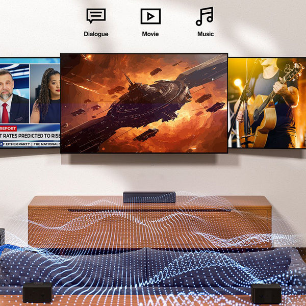 Ultimea Poseidon D50 5.1 Channel Soundbar with Subwoofer & Rear Speakers
