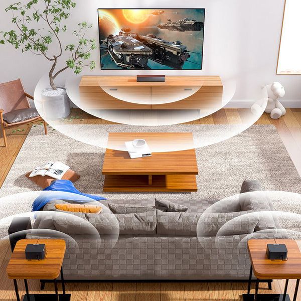 Ultimea Poseidon D50 5.1 Channel Soundbar with Subwoofer & Rear Speakers