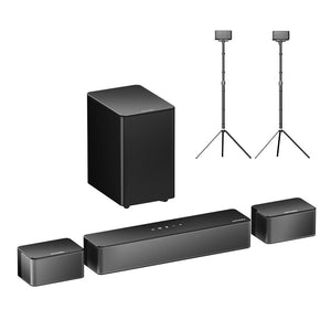 Ultimea Poseidon D50 5.1 Channel Soundbar with Subwoofer & Rear Speakers
