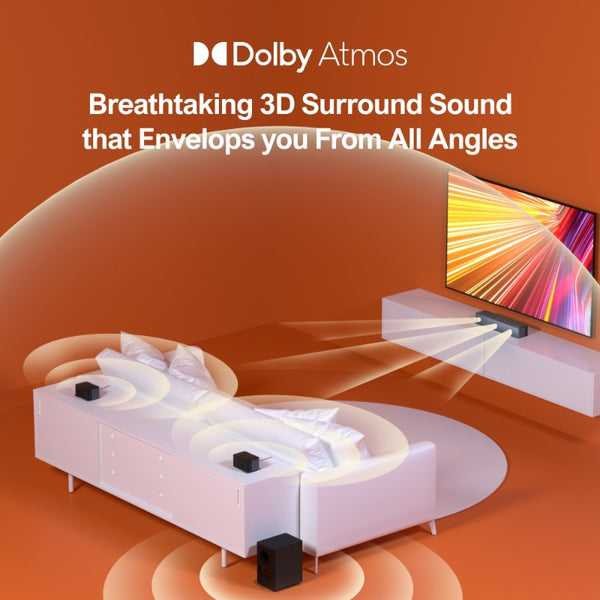 Ultimea Poseidon D60 5.1 Soundbar with Dolby Atmos