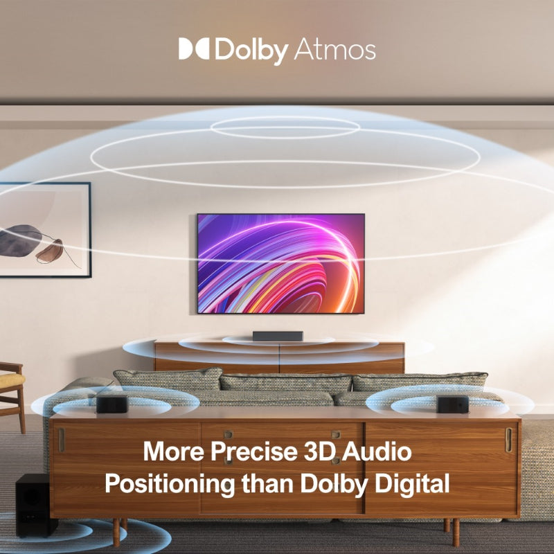 Ultimea Poseidon D60 5.1 Soundbar with Dolby Atmos