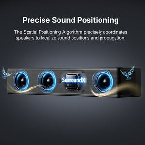 Ultimea Poseidon D70 7.1 Channel Soundbar Subwoofer Speaker