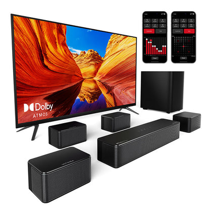 Ultimea Poseidon D80 7.1 Channel Dolby Atmos Soundbar Subwoofer